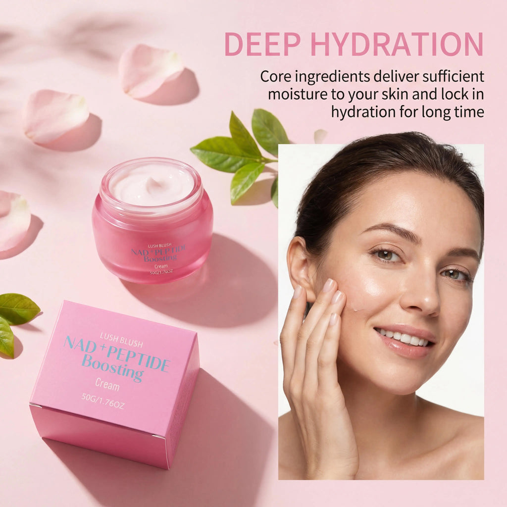 NAD+ Peptide Boosting Cream Anti Wrinkles Lifting Face Sagging Skin Enhance Elasticity Repair Hydrate Skin Cream Korean Skincare