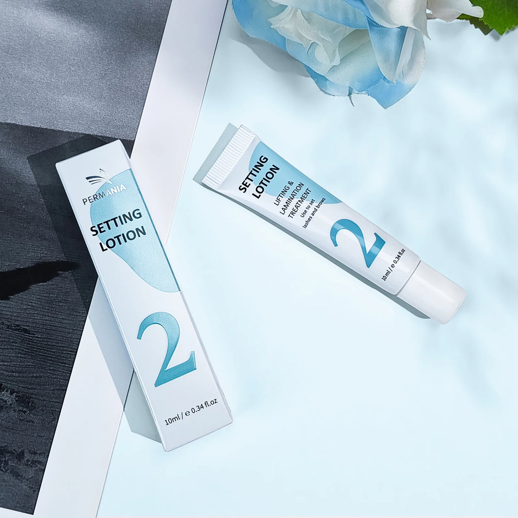 PERMANIA Eyebrows Lift Lotion Single Bottle Brow Lamination Perm Cream 1#2#3 Lotion Emulsion Eyelash Lifting Makeup Tool