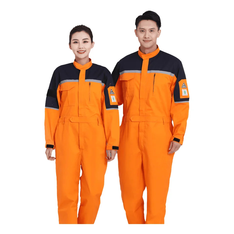 Men's High Visibility Construction Workwear Pants Breathable Cotton Industrial Safety Reflective Pant for Working Hi Vis