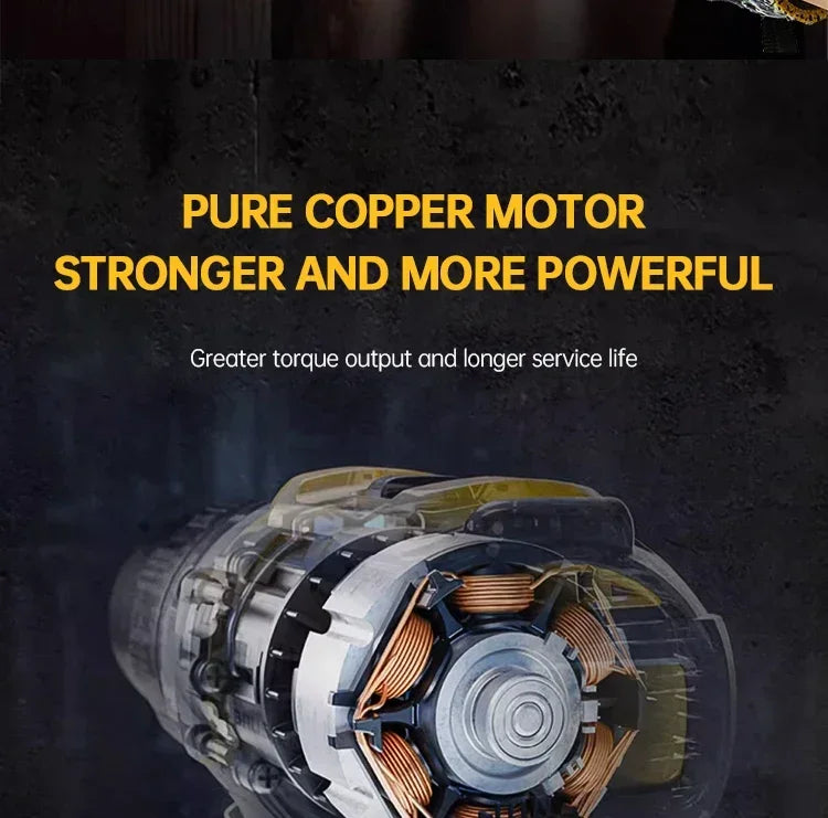 Dewalt DCD796 Cordless Brushless Impact Drill Brushless Drill Multifunctional Rechargeable Portable 18V Battery Power Tools