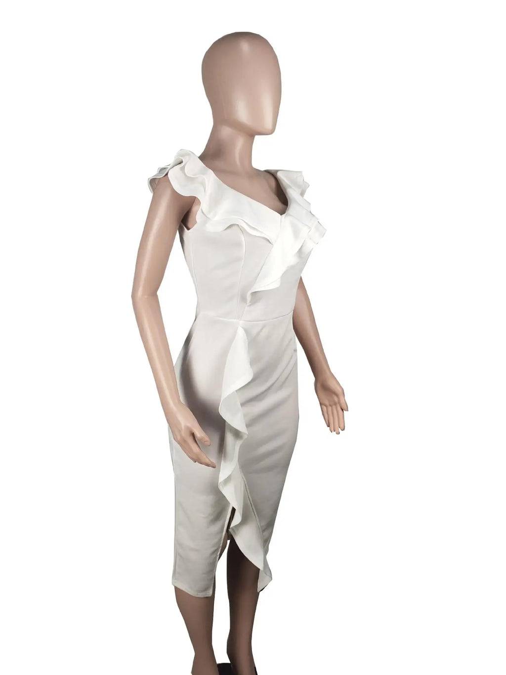 Summer Women's Pure Color Short Sleeve Long Dress Cleanfit Loose Waist Polyester Cotton Blend Regular Sleeve Basic Style