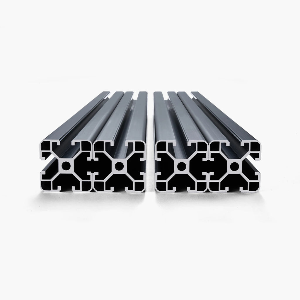SucceBuy 4PCS 600mm/1000mm T Slot 4040 Aluminum Extrusion Profile Linear Rail for 3D Printer, CNC Machine DIY, Laser Engraving