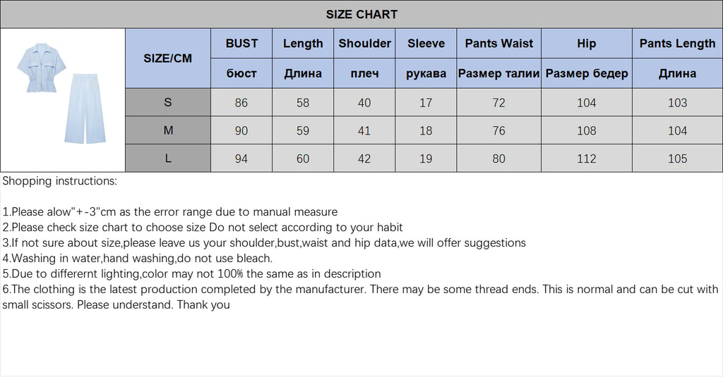 Women's Pants Set New 2026 Summer Zipper Safari Shirt High Waist Wide Leg Trousers with Elastic Waist 2 Piece Set Female Outfit