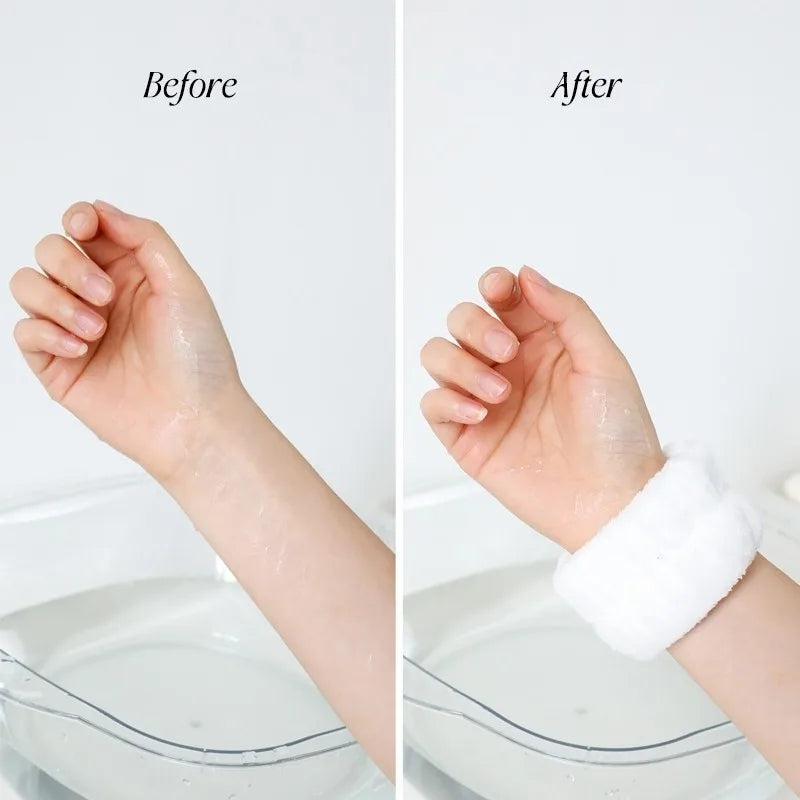 4Pcs Complete Facial Cleansing Kit Cleaner Brush Headband Wristband Hydrotherapy Exfoliating Tool for Blackhead Removal Skinca