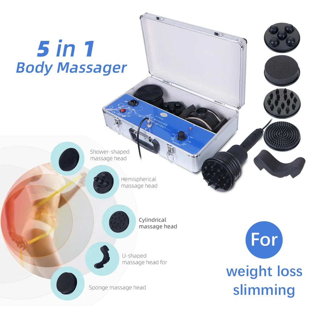 Beauty 5 IN 1 Portable Fitness G5 Vibration Cellulite Massager Slimming Machine Cellulite Weight Loss Vibration Fat Remover