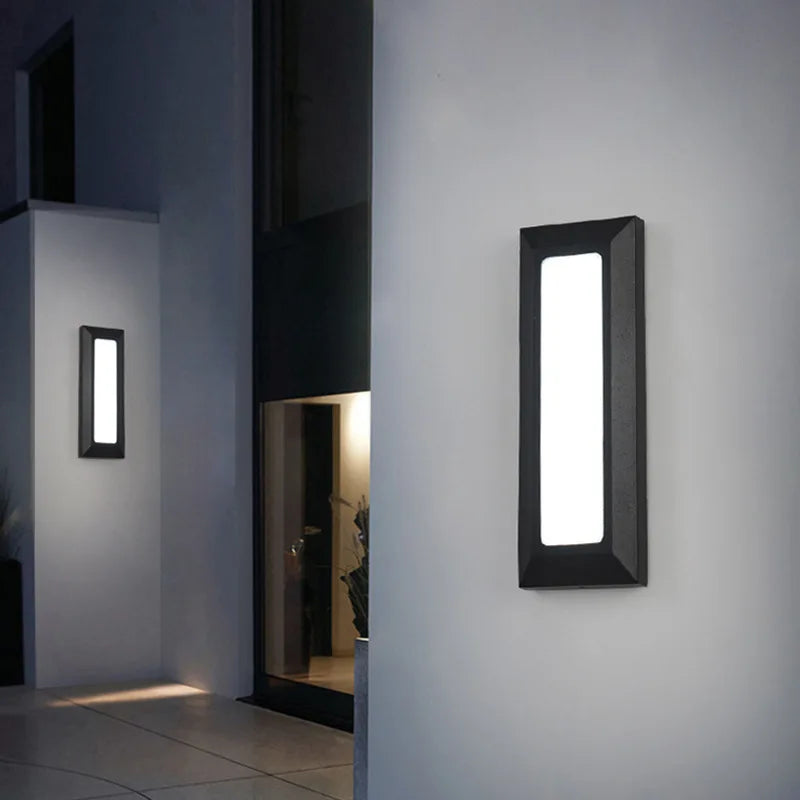 6W LED Outdoor Indoor External Wall Sconces Light Waterproof Fixture Decks Step Stair Pathway Yard Surface Mount Footlight Lamp