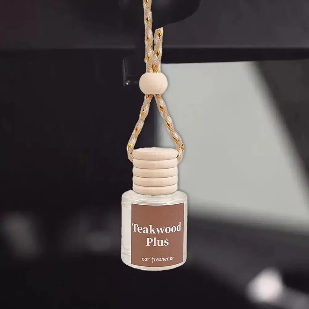 Car Hanging Perfumes Pendant Portable Hanging Aromas Men Present Women Hanging Air Freshener Bottle Car Glass Diffuser Frag J3C4
