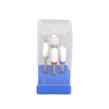 Nail Drill Bits Set, E-file 3/32 inch Bits Manicure Pedicure Remover Tools for Acrylic Gel Nails, Salon Home Nail Care Supplies