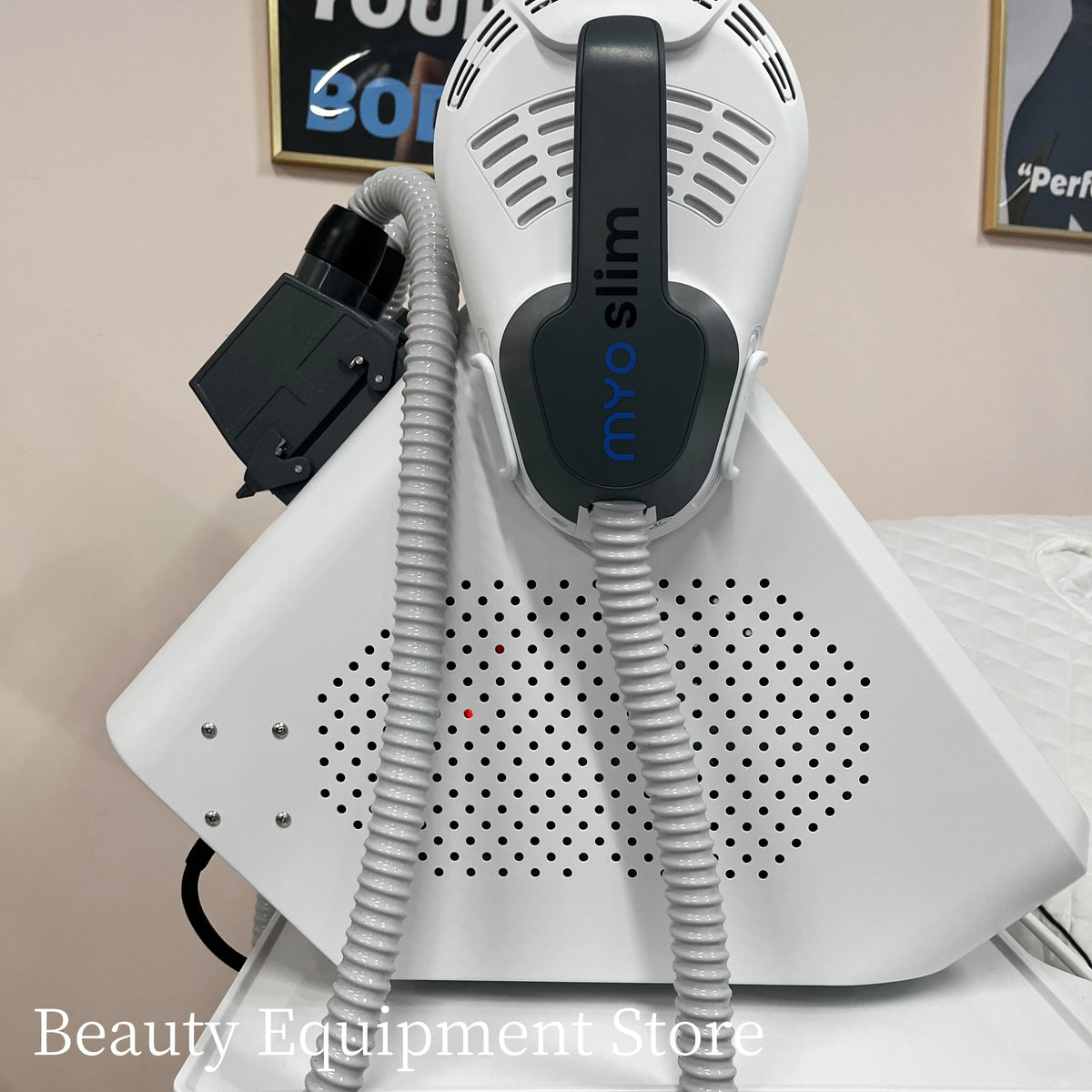 EMS Body Sculpt Machine RF Sculpting Weight Loss Burning Fat Slimming Muscle Stimulation Equipment 6500W HI-EMT MYOslim