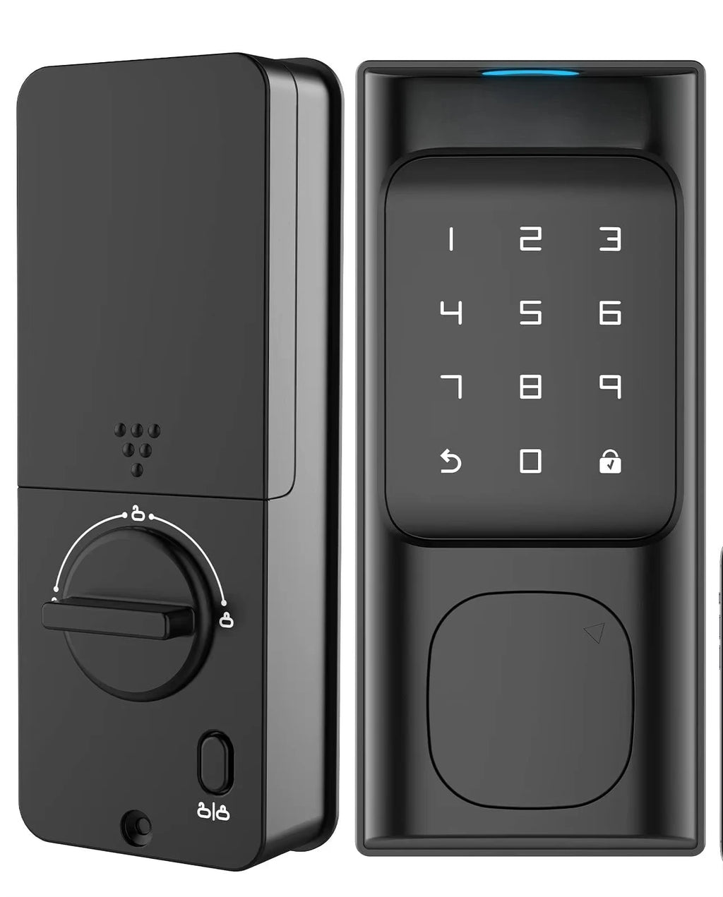 Home Security Anti-Theft Digital Automatic Intelligent Biometric Fingerprint Deadbolt Electric Bolt Door Lock