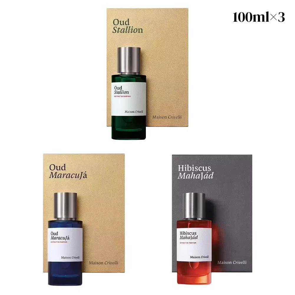 Maison Crivelli Luxury Oud Perfume Elegant Oriental Floral Woody Hibiscus Scent Rich Extrait Variants Unique Aroma