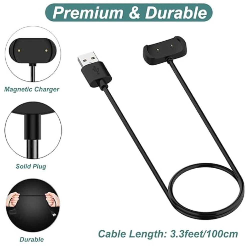 Replacement charger suitable for Amazfit GTS 2, GTS 2e, GTR 2, GTR 2e USB smart charger charging dock