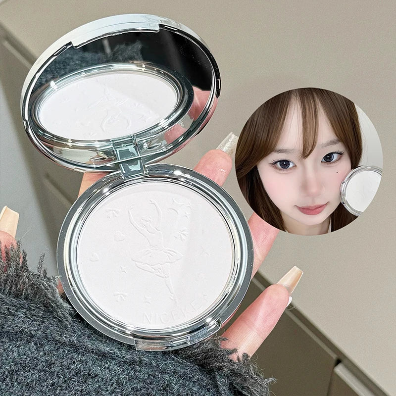 NICEKEY Multipurpose Makeup Sets Include 4 Lip Mud,1 Blush,1 Pressed Powder,1 Eyes Palette,1 Contour Palette With Necklace Gift