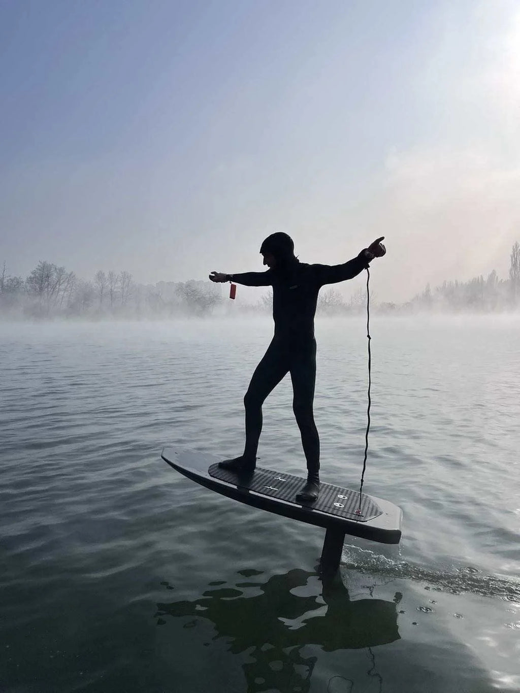 Lightweight Portable Custom Full Carbon Hydrofoil Wake Surf Board