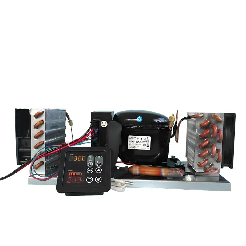 BD35A Mini Air-Cooled Integrated Unit Assembly 12V24V48V Start-Up Refrigeration Micro Air Conditioning Unit