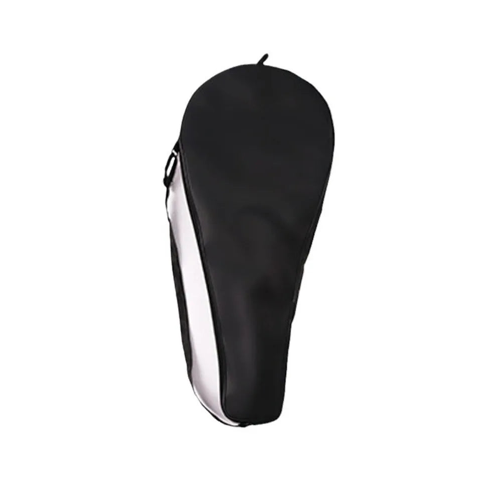 New Oxford Cloth Tennis Racket Bag Waterproof Lightweight Single Shoulder Tennis Bag Black Tennis Racket Protective Cover