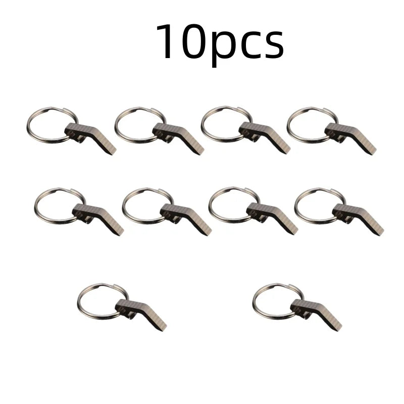 3 styles Portable Mini Bottle Opener Stainless Steel Titanium Alloy Key Ring Carry Easily Bar Tool Kitchen Gadgets
