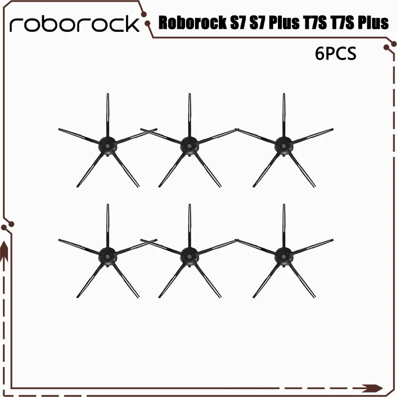 For Roborock S7 S7 Plus T7S T7S Plus Robotic Vacuum Cleaner Accessories Main Brush Hepa Filter Mops Dust Bag Replacement Parts