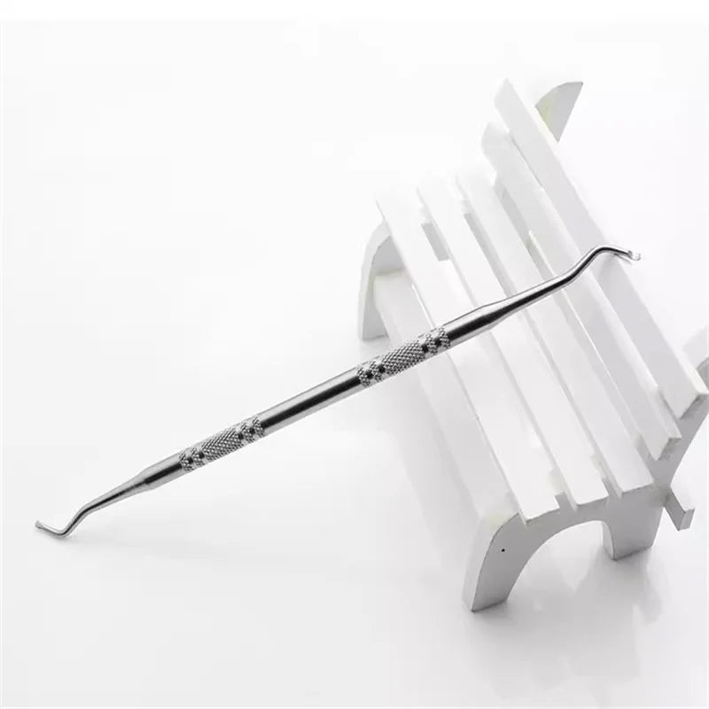 Nail Excavator Double Sided 13cm Reusable Nail Excavator Durable German Grade Stainless Steel Made