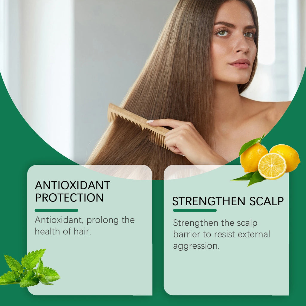 EELHOE Tea Tree Shampoo Repair Damaged Long Lasting Moisturizing Oil Control Dandruff Removal Gentle Cleansing Hair Care Shampoo