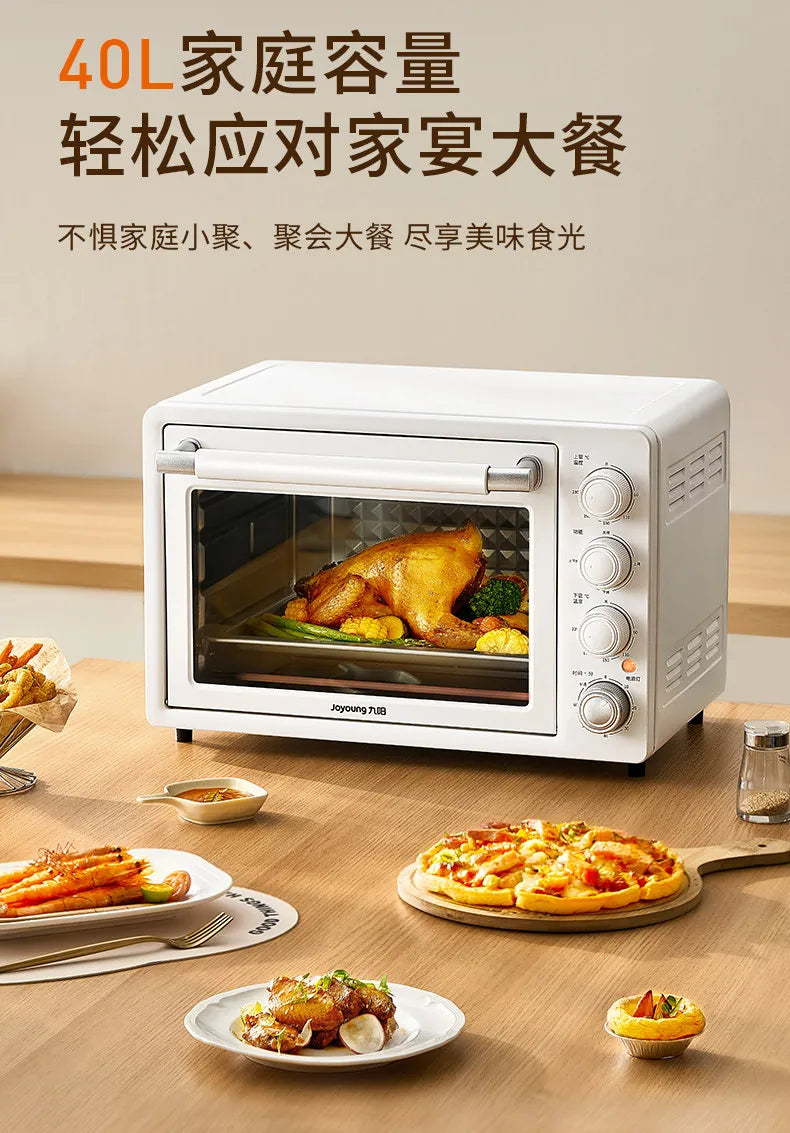 220V Joyoung 40L Large Capacity Electric Oven Multifunctional Baking Oven for Home Use