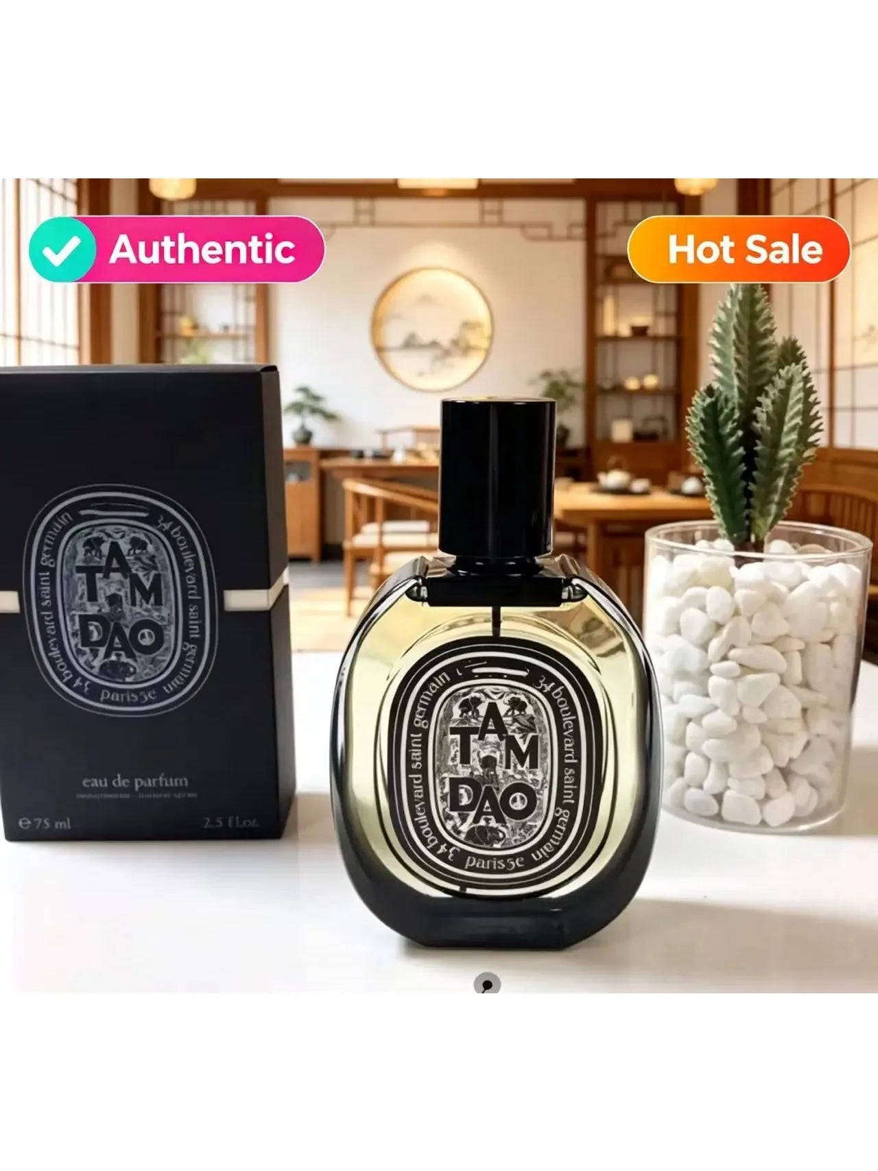 Attractive Daily Necessity Blended Oud Wood Patchouli Musk Premium Fragrance Eau De Parfum Men 75ML Long Lasting Scent Spray