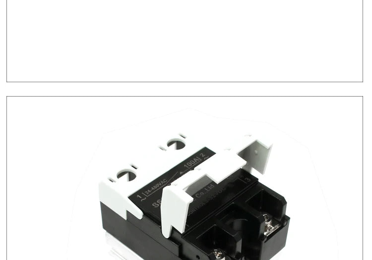 SSR Solid State Relay 24-480VAC Heat Sink Single Phase DIN Rail Mounted 10A 25A 40A 60A 80A 100A 120A DA AA DD Zero Crossing