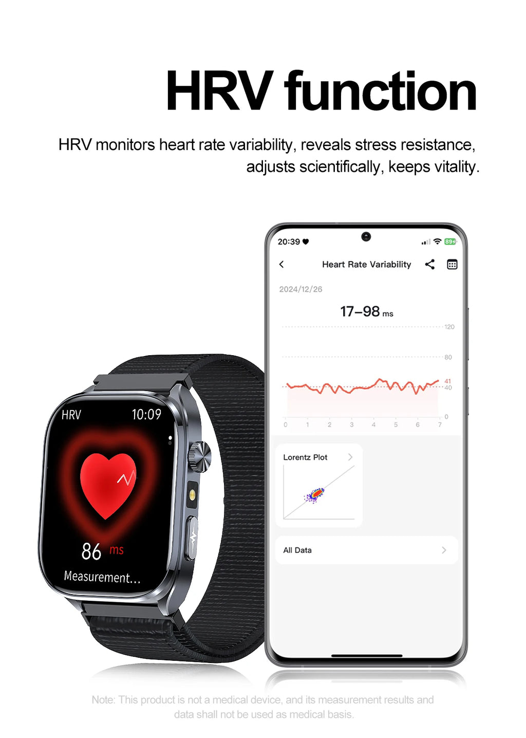2026 New AI-Diagnosis Care Smartwatch Accurate ECG Uric Acid Lipids Blood Pressure Body Fat IP68 Waterproof Fitness Smartwatch