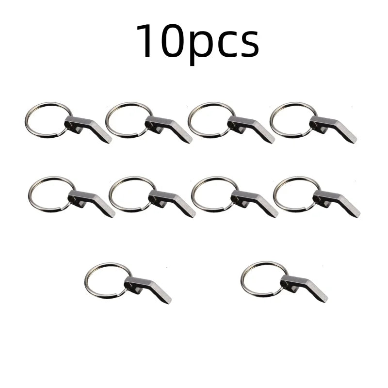 3 styles Portable Mini Bottle Opener Stainless Steel Titanium Alloy Key Ring Carry Easily Bar Tool Kitchen Gadgets