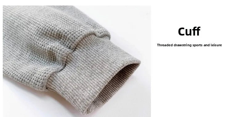 2026 Spring Children's Spring Clothes Round Neck Long Sleeve Sweater Boys and Girls Trendy Baby Stylish Children's Clothing 2PCS
