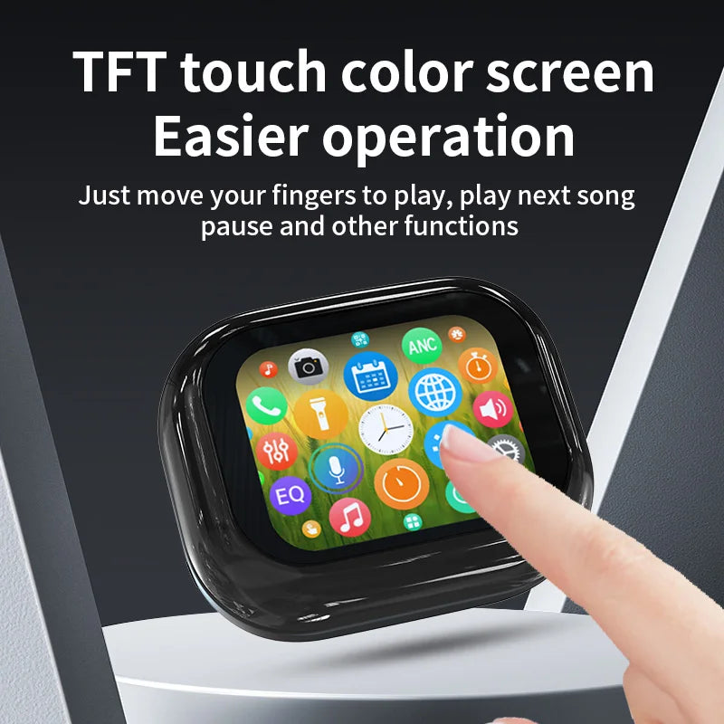 Smart Touch Control Translation Headphones Language Translator Bluetooth Wireless Earphone Noise Cancelling Music Sports Earbuds