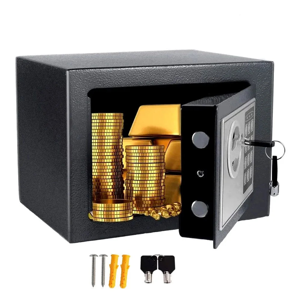 Electronic Keypad Digital Lock Security Safe Box All Steel for Home Office