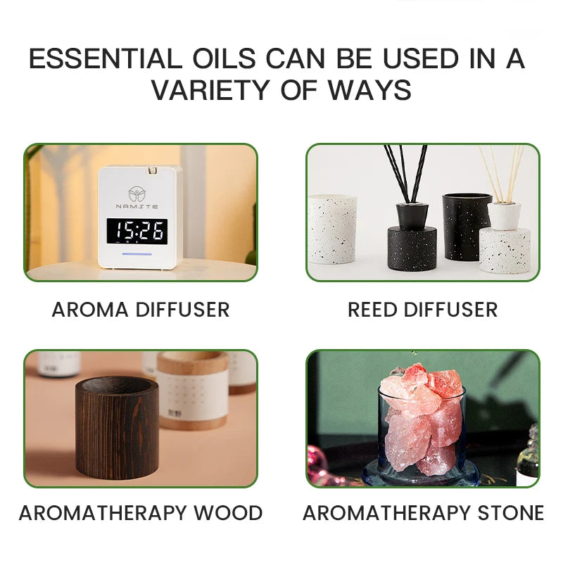 Namste 500ML Aroma Diffuser Essential Oils Eight Times Concentrated Essence Perfume Flavoring Home Fragrance Air Freshener