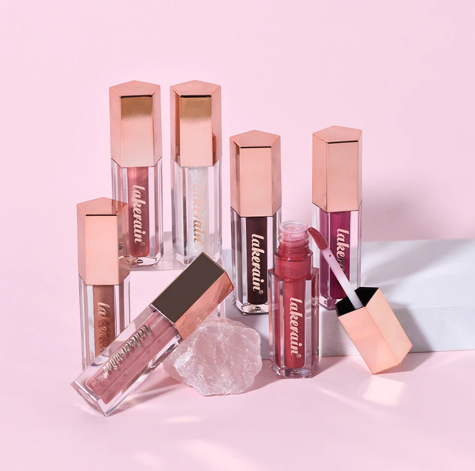 FB Gloss Bomb Cream Color Drip Lip Cream&Heat Makeup Liquid Lipstick Moisturizing Plumper Long Lasting Lipgloss