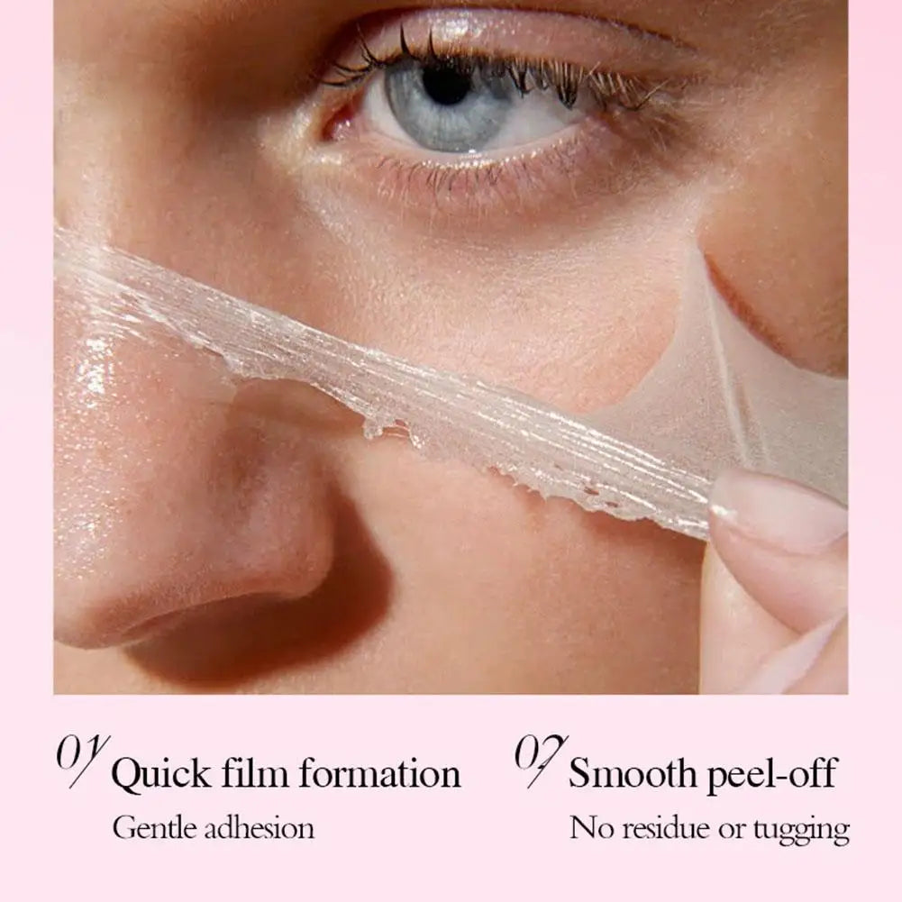 Collagen Peel Off Facial Mask Collagen Night Wrapping Mask Elasticity & Hydration Care For Glowing Skin Overnight Mask Cream 60g