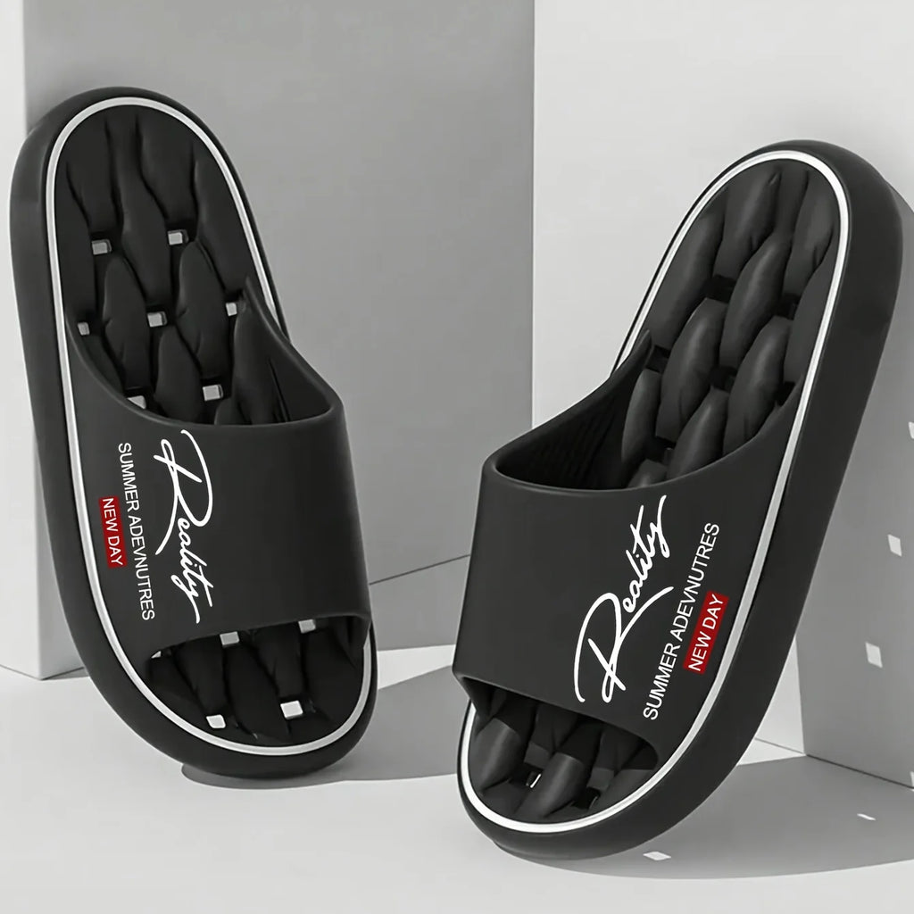 Summer innovative design EVA men's shoes, soft and lightweight home slippers, suitable for indoor and outdoor leisure activities