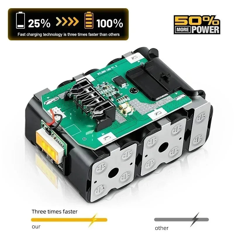 100% Original DeWalt Batteries 20V 6000mAh Li Ion Battery For DCB206 DCB205 DCB204 DCB200 DeWalt Power Tools Air Transport