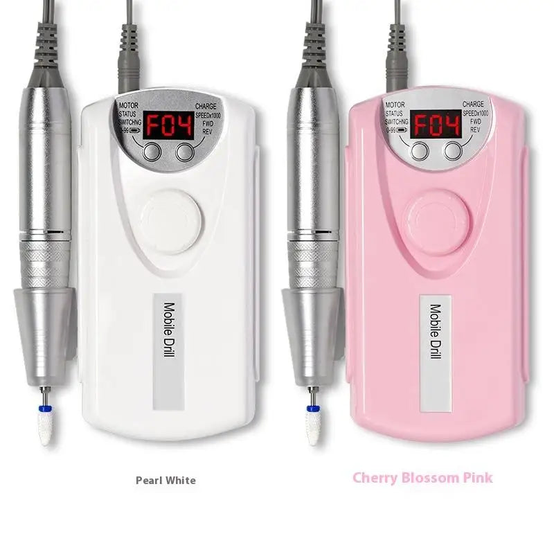 35000 RPM Rechargeable Nail Drill Machine Professional Portable Electric Manicure File For Nails Gel Polish Remove Grinding