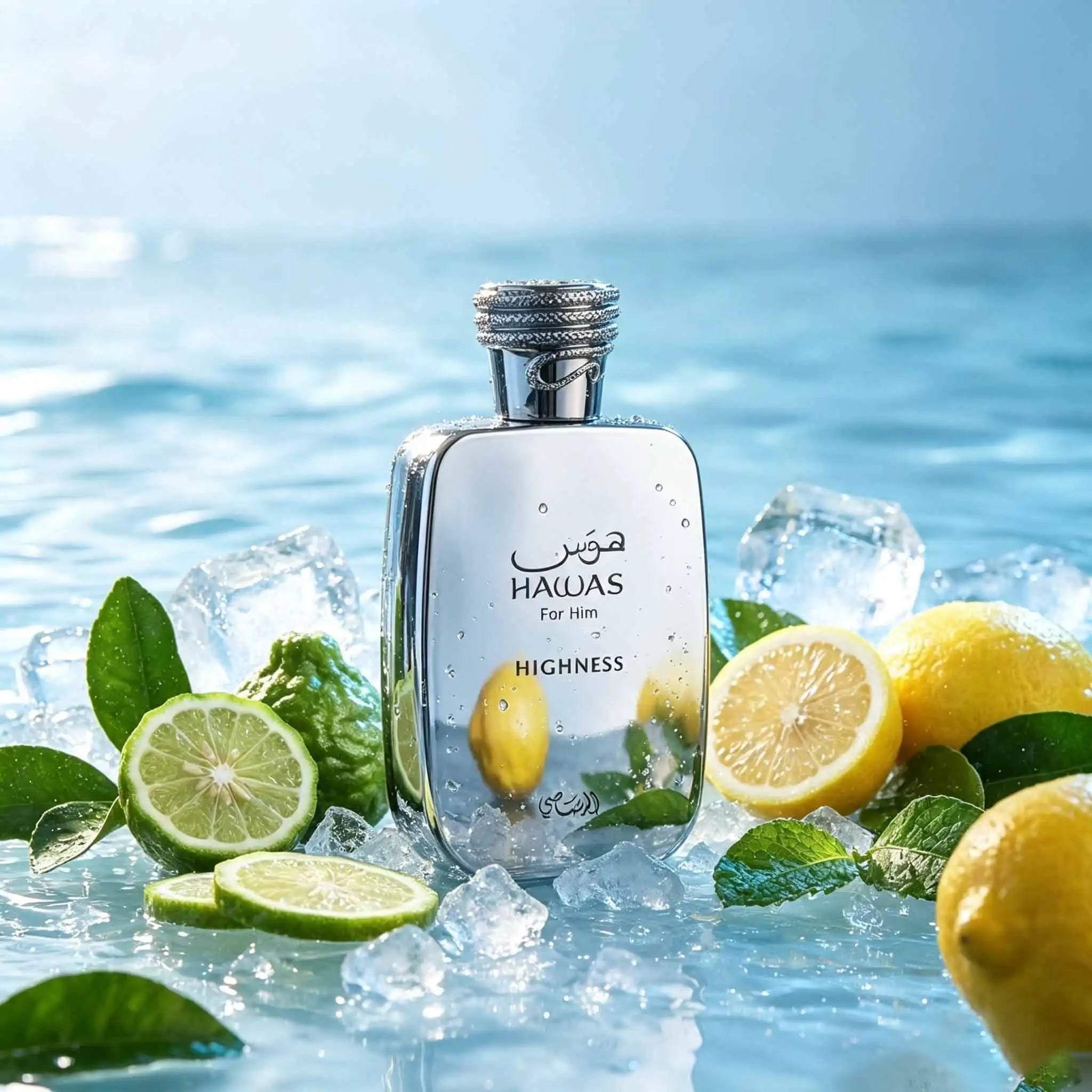 HAWAB HIGHNESS Men's Perfume | Refreshing Citrus Woody Scent,Premium matte silver bottle with stunning look. Popular pleasant citrus aroma, ideal gift for boyfriend, husband and relatives, decent and full of ritual sense.