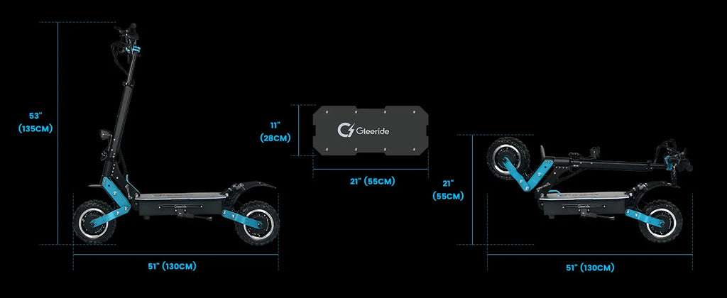 6000-watt off-road two-wheel electric scooter Dual motor lithium battery Digital folding 150kg European warehouse inventory