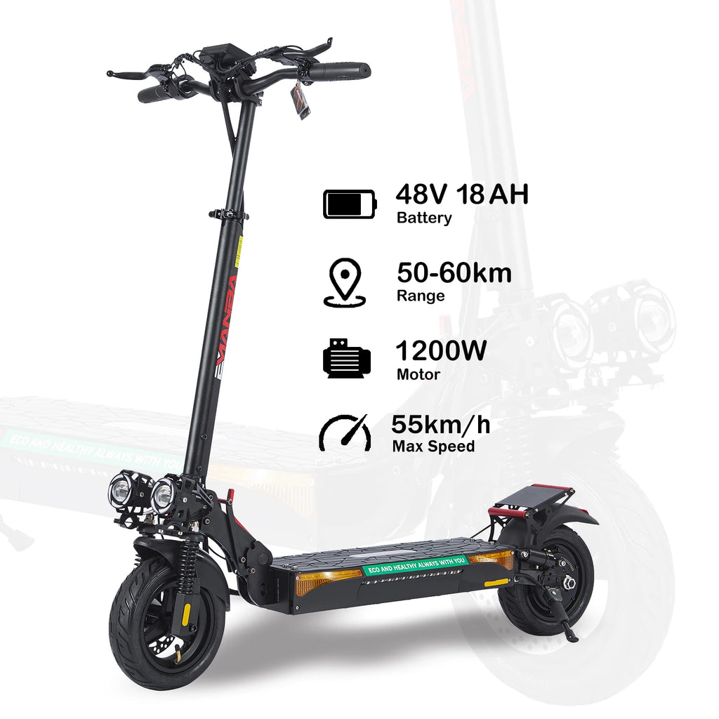 Thrimzol X4 Dual Motor Adult Off-Road Electric Scooter 48V 18AH Battery 60KM Range 150kg Max Load 3-7 Day Delivery