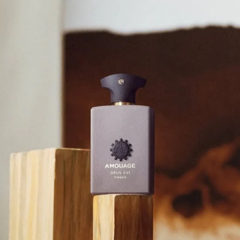 Amouage The Library Collection Men Eau De Parfum 100ml Long Lasting Elegant Feminine Scent Warm Unique Fragrance Opus XVI Timber