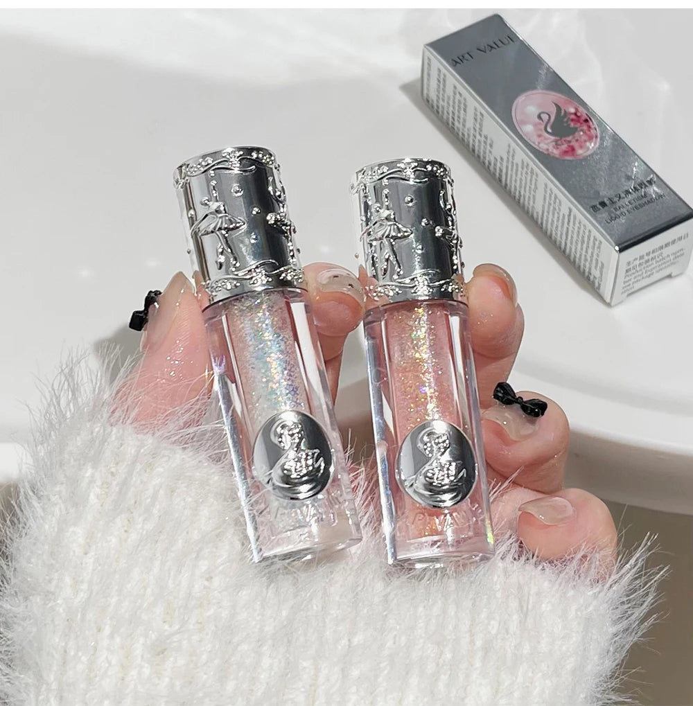 Balletism Liquid Eyeshadow Liquid Fine Shimmer High Light Eyeshadow delicate everything with influencer
