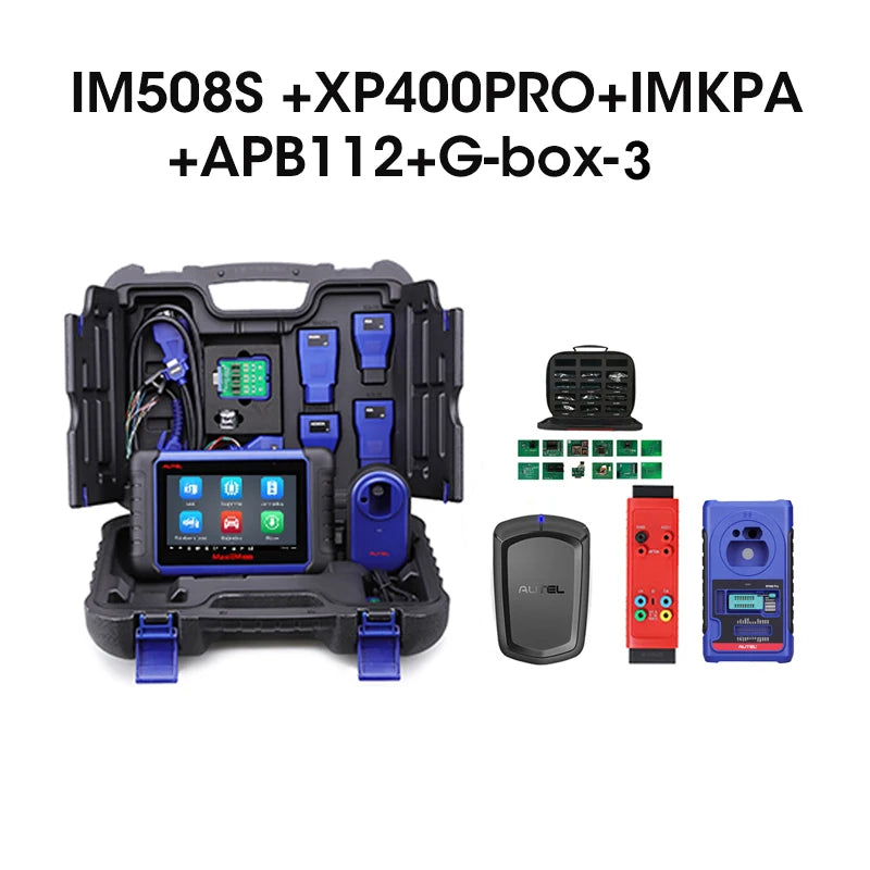 Autel MaxiIM IM508S Car Key Fob Programmer IMMO Tool Auto Key Programming Tool Key Learning Full System Diagnostic Scanner Tool