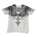 Affliction High Street Y2K Mens T shirt Retro Graphic Print Oversized T Shirt Harajuku Gothic Cotton Short Sleeve Tops New
