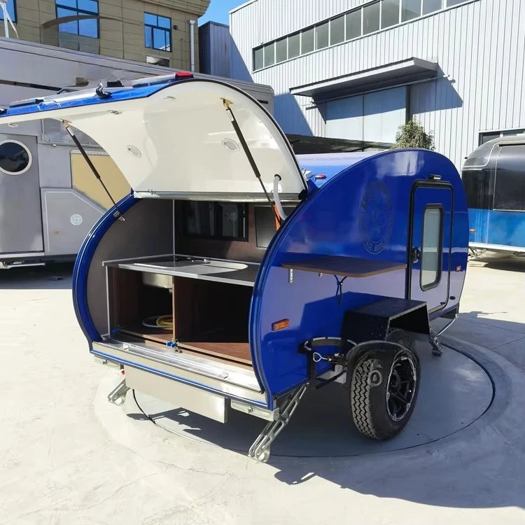 Camp Trailer off Road caravan Car Campers and Rvs Camping Travel Trailer