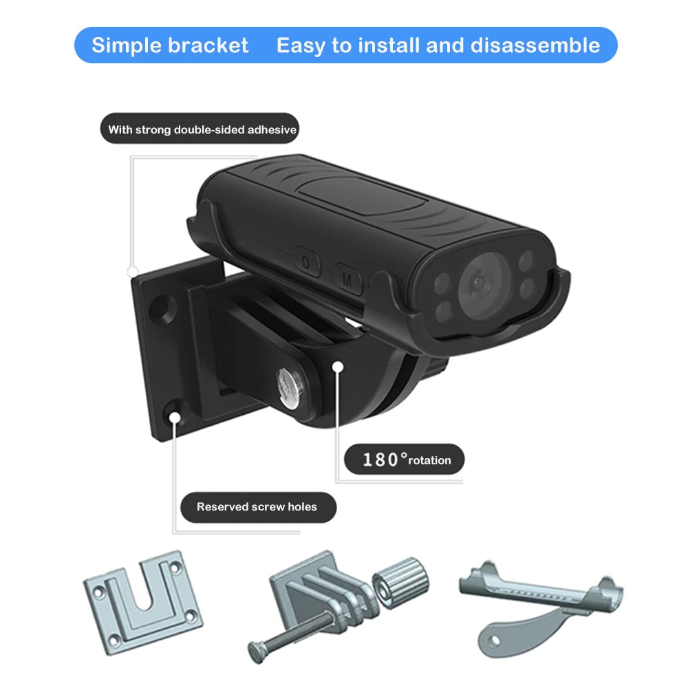 Smart Home Security Mini Camera Wireless WiFi IP Camera with Motion Detection Remote Monitor Push Alert
