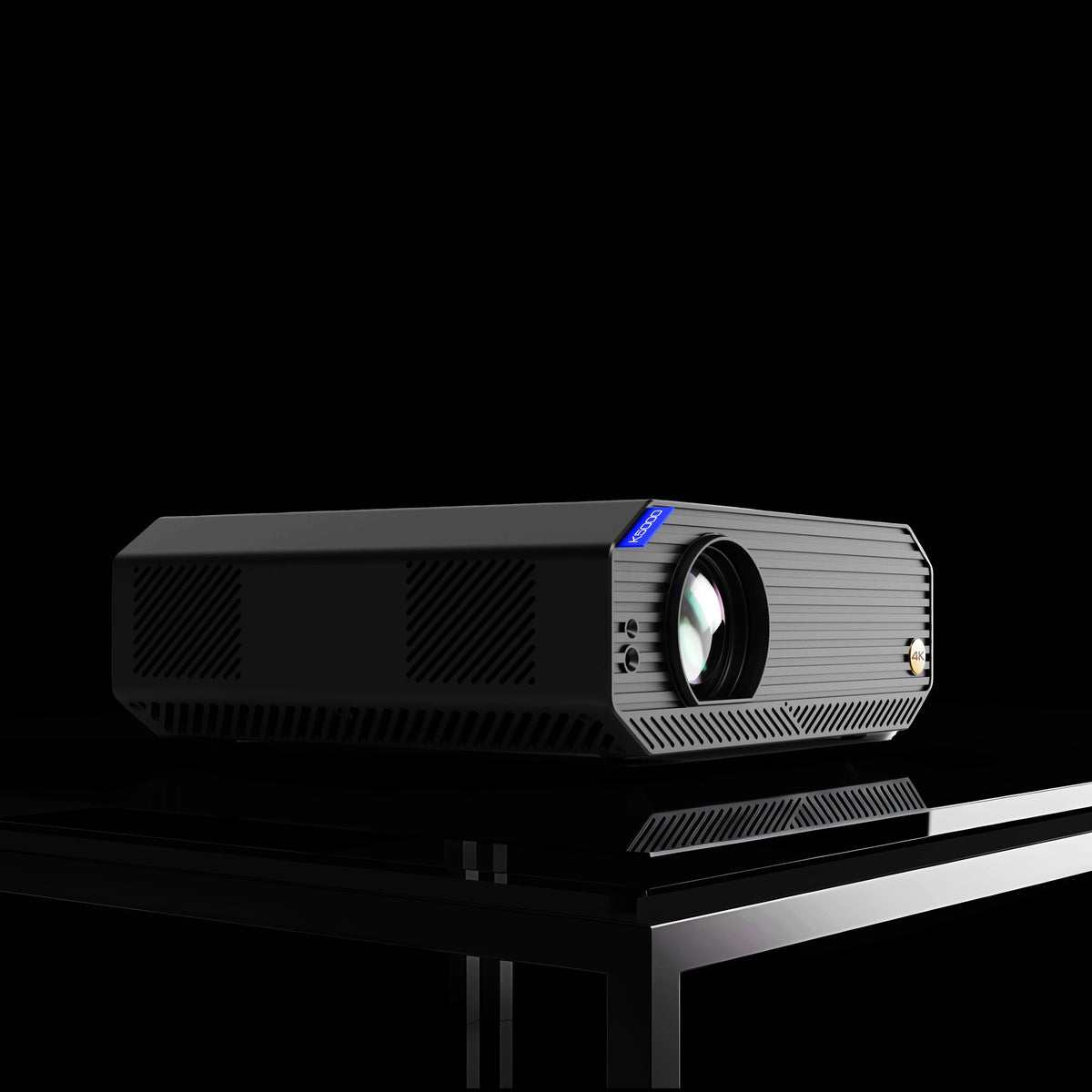 K5000SE Smart Home Theater Projector Full HD 1080P LED with Android 14 OS High Brightness Portable Design for Home Entertainment