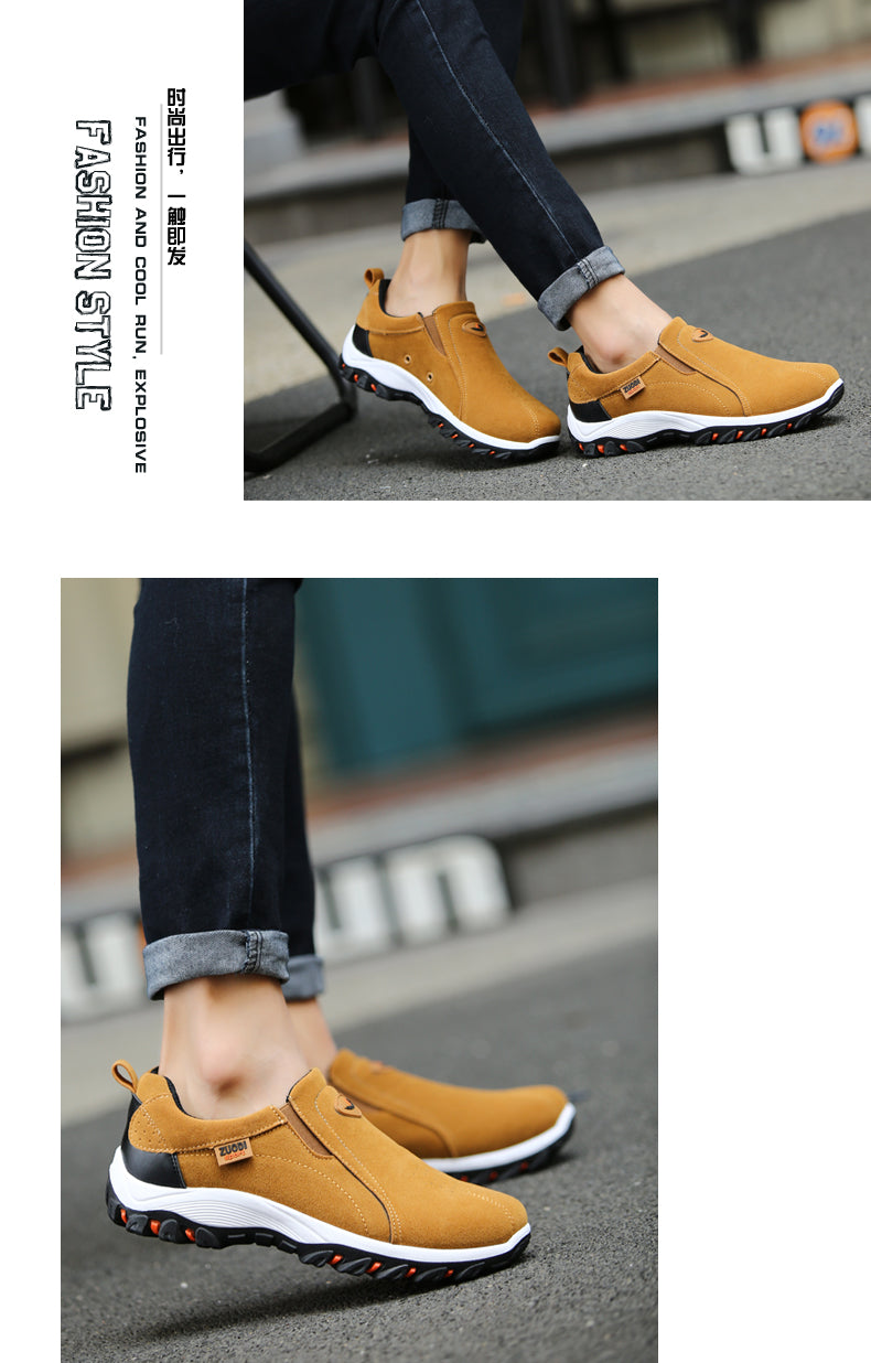 2023 New Casual Shoes Men's Sneakers Fashion Outdoor Walking Loafers Comfortable Shoes Men's Shoes Lightweight Plus Size 50