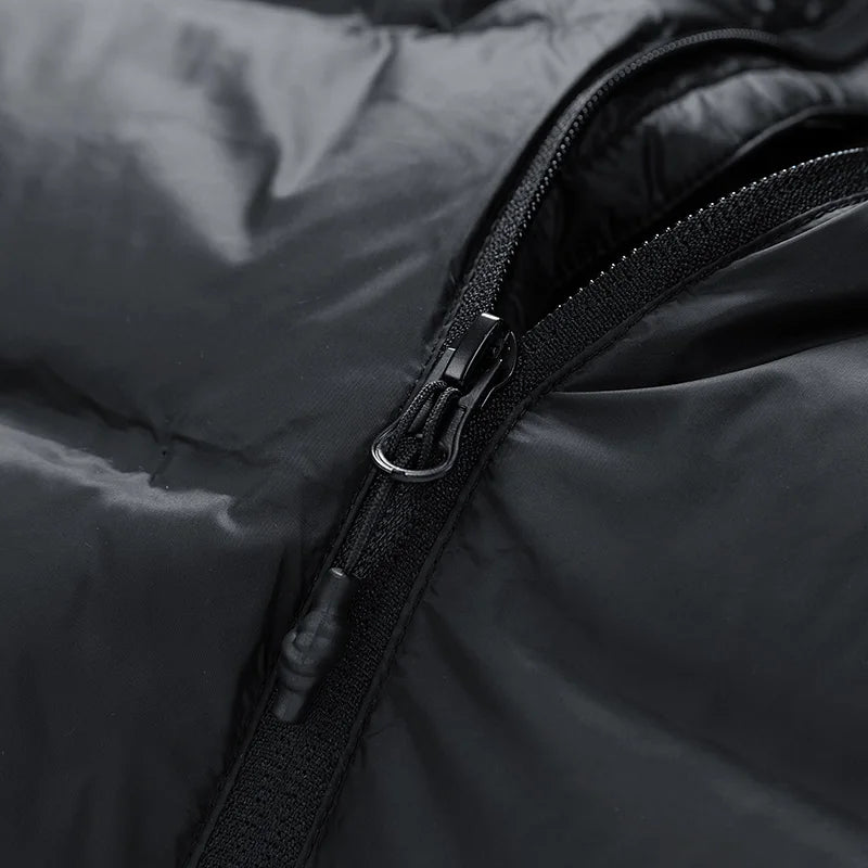 Men Winter Stand Collar Down Jacket Warm Windproof Coat Men Casual Lightweight Puffer Jacket Waterproof High Quality jacket Male